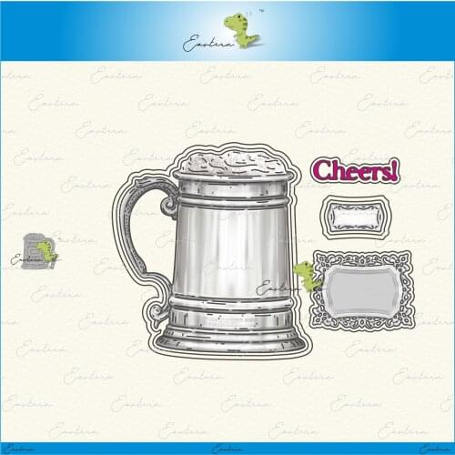 Tankard Die Set metal cutting dies 2021 new diy molds Scrapbooking Paper Making die cuts crafts