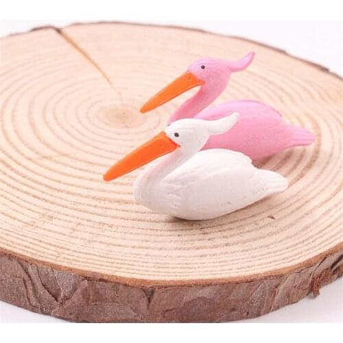 Flamingo Micro-Landscape Decoration Lovely Animal Handicrafts Creative DIY Ornaments
