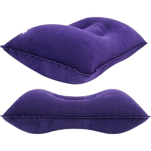 Portable Fold Outdoor Travel Square Sleep Pillow Camping tent inflatable pillow Comfortable Sleep Pillows
