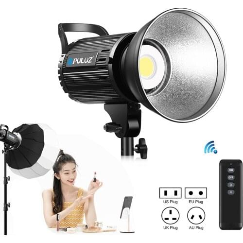 Dimmable 100W 150W LED Flash Lamp Photography Studio Video Light with Remote Control CRI 95+ Soft Lighting