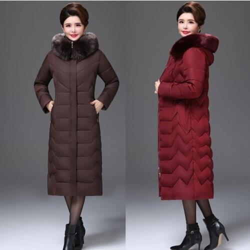 Женские парки с мехом Skyenunim China At AliExpress