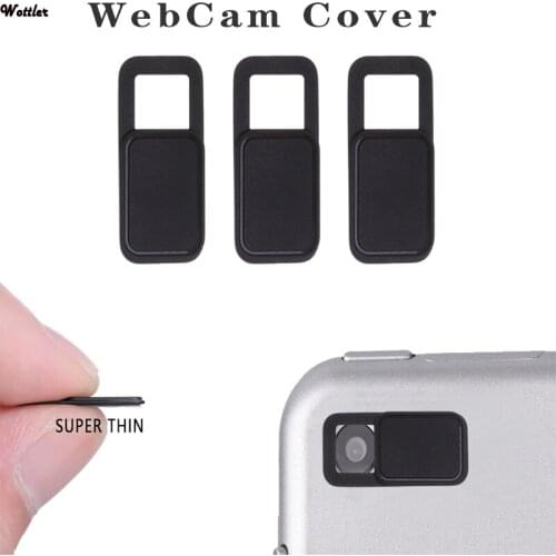 Ultra Thin Lens WebCam Cover Shutter Slider Plastic Camera Cover For Ipad Phone PC Laptop Lens Privacy Sticker