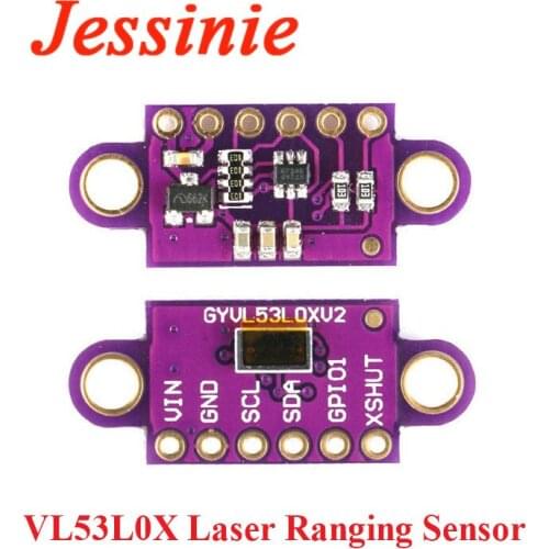 VL53L0X High Precision Laser Ranging Sensor Module Time-of-Flight ToF GY-VL53L0XV2 Laser Distance Module I2C IIC