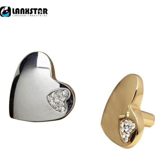 Bright Light Crystal Glass Knobs Drawer Cabinet Wardrobe Door Handle Pull Knob