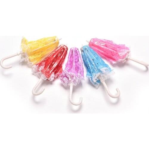 Umbrella For Lace Umbrella For Beautiful Handmade Doll Accessories Doll Gifts Colors Random