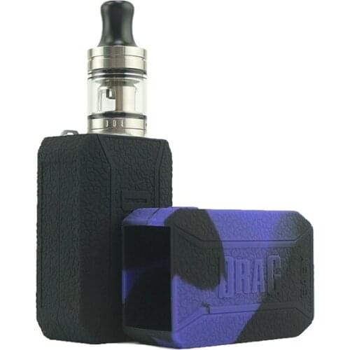 2pcs Silicone case for VOOPOO drag baby kit texture skin rubber sleeve protective cover fit drag baby