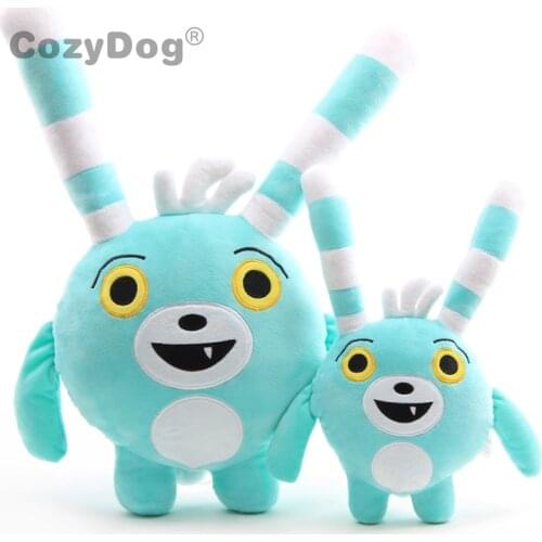 Anime Dolls 30cm 50cm Abby Hatcher Bozzly Bunny Plush Figure Lovely Blue rabbit Stuffed Animals Kids Gift