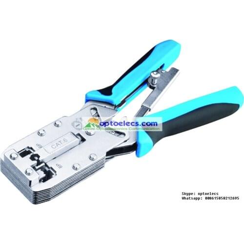 Free Shipping Talon Ratchet TL-2810R UTP STP Cat6 RJ45 RJ11 Crimper Stripper Cutter