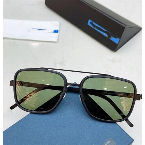 Denmark Brand Designer Fashion Pilot Sunglasses Oval Titanium Ultra-light Men And Women Sun Glasses Frame UV Protection Gafas