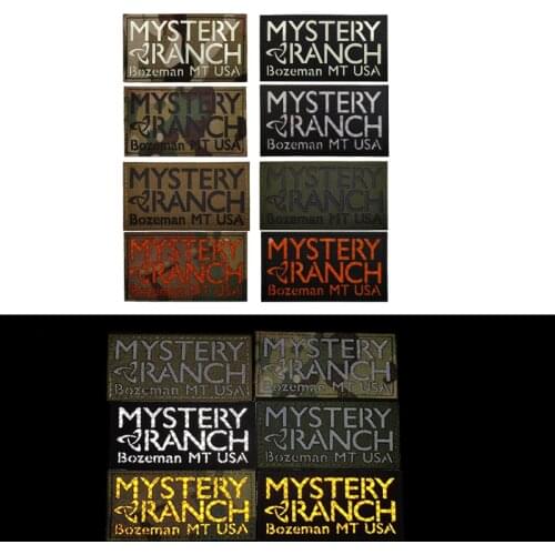 Mystery Rancho San Juan MT U.S. Army Emblem Emblem Patch Embroidery Army 9*5cm Tactical Hook and Loop Accessories Backpack Patch