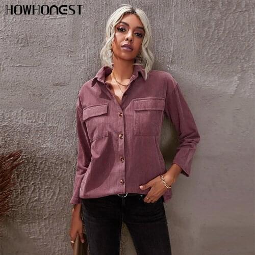 HOWHONEST Women's Big Shirts