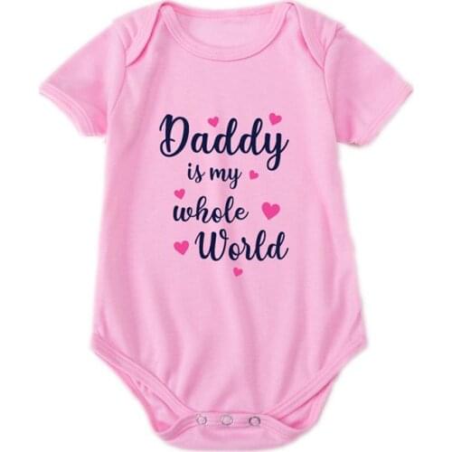 Baby Girls Clothes Solid Letter Bodysuit for Newborns Romper Jumpsuit Casual Outfits Jumpsuits 2021 Summer Childrens Clothing