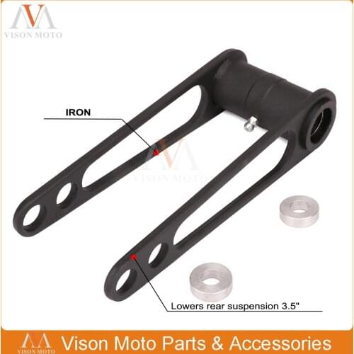 Motorcycle Rear Fork Lowering Kit Adjustable For KAWASAKI KFX450R KFX450 R KXF 450R