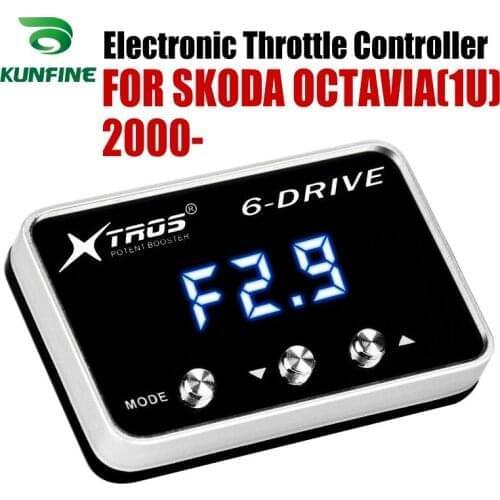 Car Electronic Throttle Controller Racing Accelerator Potent Booster For SKODA OCTAVIA(1U) 2000-2019 ALL PETROL ENGINES Tuning