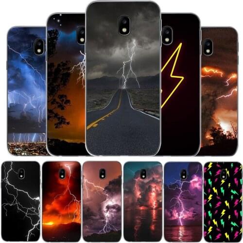 Lightning Soft Silicone Phone Case For Samsung J3 J4 J7 J8 2018 J5 J7 2017 J5 J7 2016 J7 Prime J4 J6 J7 plus