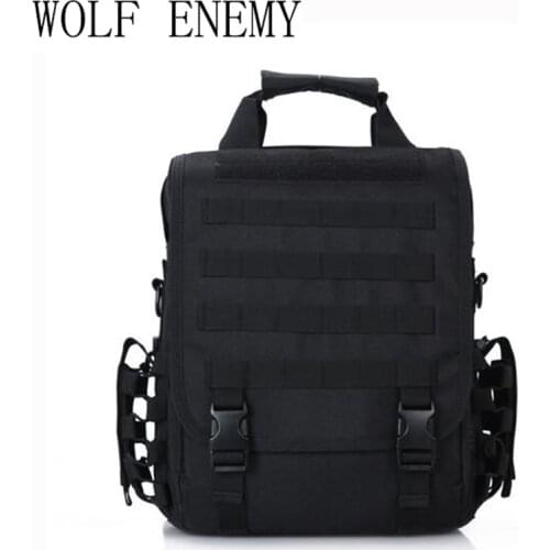 MenS Tactical Backpack New Design Military Molle System outdoor hiking Laptop bag Tablet PC Shouler Hand Bags 1000D Nylon