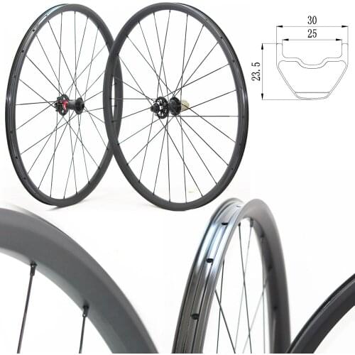 Newly carbon 29er 700C full carbon clincher wheels mtb carbon mountain bike wheels 30mm wide 23mm deep 28H Novatec DT disc wheel