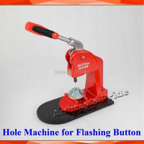 The Hole Machine for Flashing Button Punch Eyelet Hole Diameter Size:1.8MM(0.07")