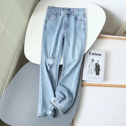 Casual Solid Maxi Straight Leg Pants DLZK122