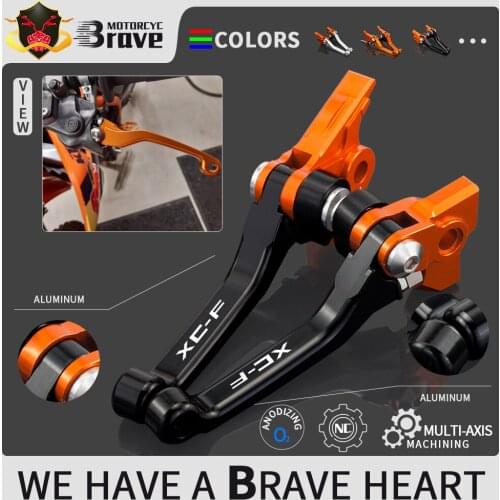 Motorcycle Pivot Brake Clutch Levers For 250XC-F 2007-2021 350XC-F 2011-2021 450XC-F 08-2009 2013-2021 250 350 450 XCF XC-F