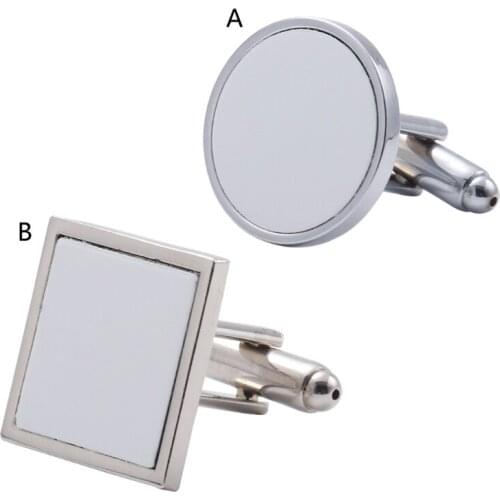 Silver Cufflinks Rivets Formal Occasion Wedding Party Groom Best Man Special Occasion Cufflinks Suitable for Dress Shirt