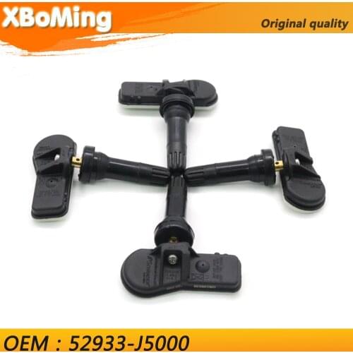 XBoMing TPMS Tire Pressure Monitor Systems 52933-J5000 For Genesis G70 For Kia Stinger GT GT1 GT2 2.0L 17-21 52933J5000 433Mhz