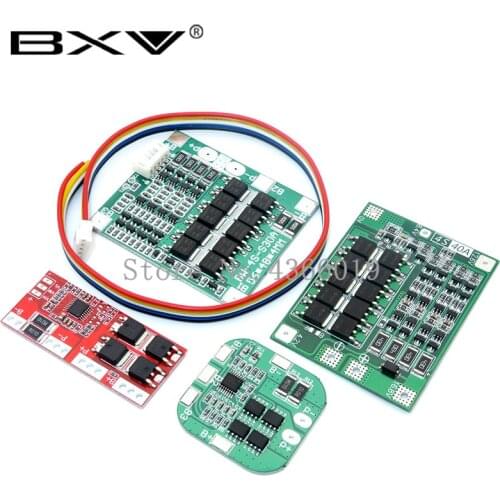 4S 20A 30A 40A 14.4V 14.8V 16.8V Current Li-ion Lithium Battery 18650 BMS Charger Protection Board
