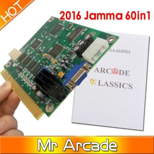 10pcs Jamma 60 in 1 Classical Game PCB for Cocktail Arcade Machine or Up Right arcade game machine 10 pcs