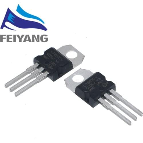 100pcs L7805 7805 7812 L7812 LM317 LM317T Voltage Regulator IC 5V/12V 1.5A TO-220