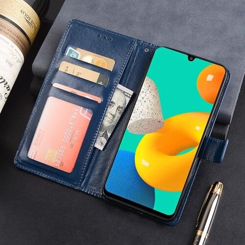 Wallet Case For Samsung Galaxy M32 Flip Leather Cover For Samsung M325F Phone Case Funda Capa Coque