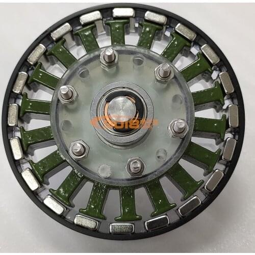 M6 6010 Disc Brushless Motor Parts Three-phase Permanent Magnet Generator HM Motor Teaching DIY Kit