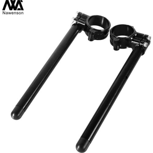 For CBR600RR 2003-2004 for CBR900RR 1993-1999 45mm Motorcycle Clip-on 7/8" 22mm Handlebars CNC Aluminum for GSXR600 1997-2003