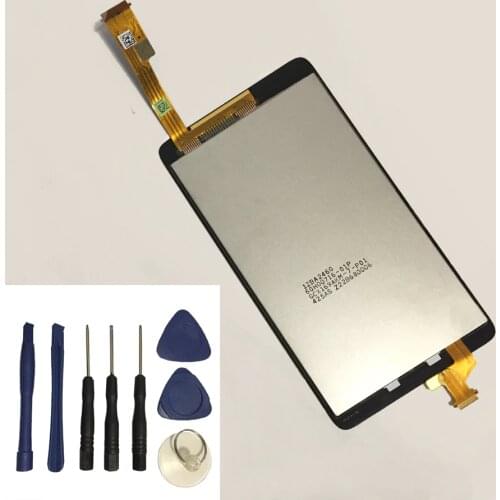 For HTC Desire 400 Dual T528w Touch Screen Panel Digitizer Sensor + LCD Display Monitor Panel Module Assembly + Free Tools