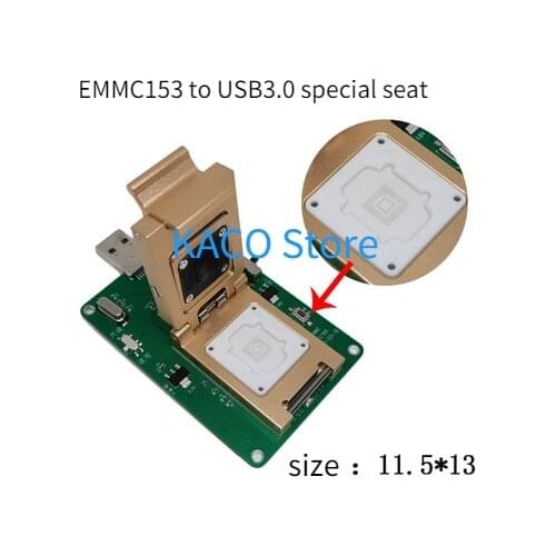 Emmc153 / 169 to USB3.0 test stand reading stand bga153 burning stand mobile phone font programmer