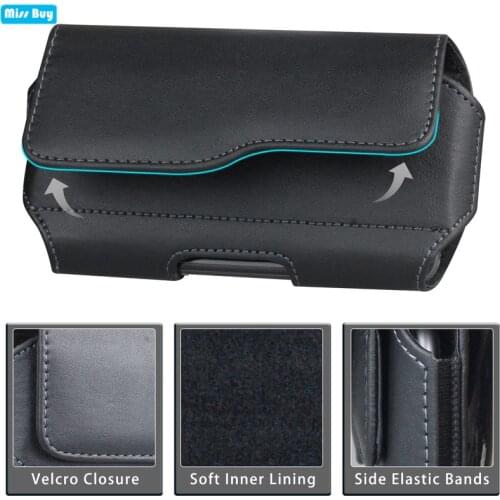 Mobile Phone Pouch Bag For Samsung galaxy A10 A20 A30 A40 A50 A60 A70 A7 A8 A6 Plus Case Leather Cover Flip Waist Holster Belt