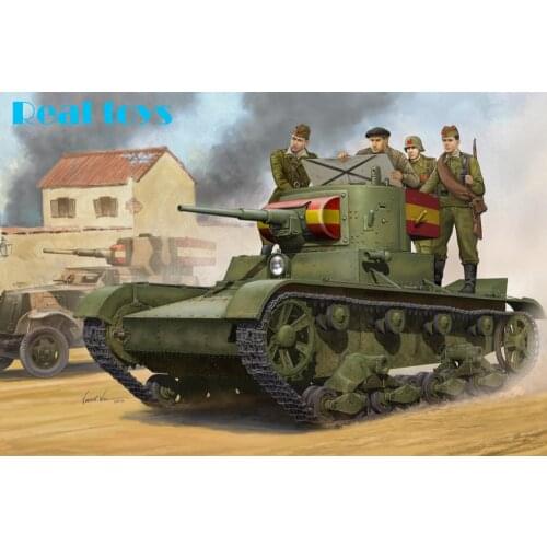 Hobby Boss model 82496 1/35 Soviet T-26 Light Infantry Tank Mod.1935 plastic model kit hobbyboss
