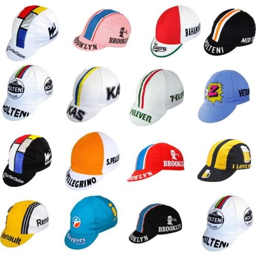 Classical Retro Multi Types New Team Pro Cycling Caps Men and Women Road Mountain Bike Race Chooses cycling caps road bicycle