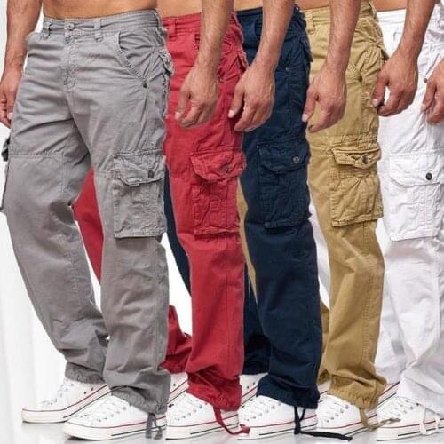 ZOGAA Overalls plus size mens fashion casual outdoor trousers