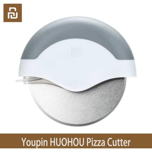 NEW Xiaomi HUOHOU Pizza Cutter Stainless Steel Cake Knife Pizza Wheels knife Removable Kitchen Baking Tools For Pies Waffles