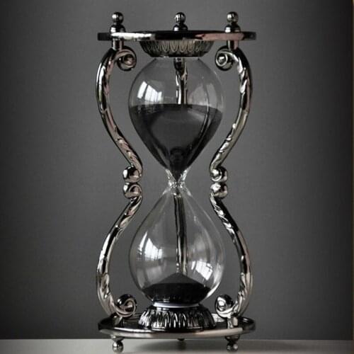 Vintage Hourglass sand timer Twelve constellations pattern Home Aesthetic Living room decorations Crafts Gift for wife