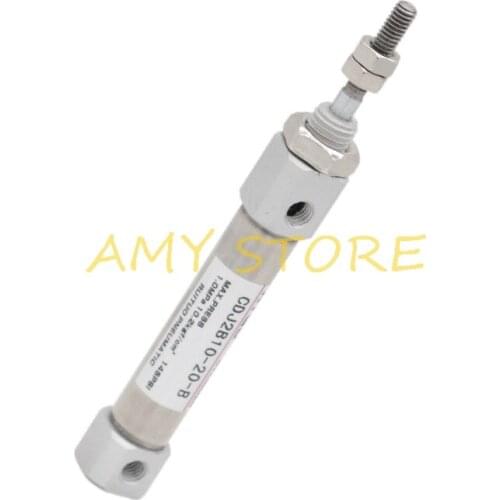 CDJ2B 10-10 10-20 10-30 10-100 10mm Bore 10-100mm Stroke CDJ2B Mini Pneumatic Air Cylinder Port M5x0.8 Double Actings Single Rod