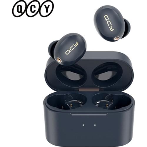 QCY HT01 hybrid ANC headphone -35dB Bluetooth earphone wireless charging TWS earbuds active noise cancellation customizing APP