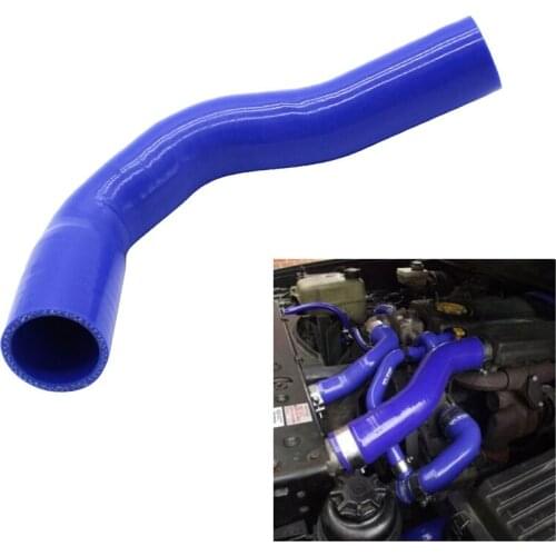 Blue Car Inner Top Radiator Silicone Intercooler Turbo Pipe Coolant Hose For Land Rover Discovery 1 300 TDI Replacement
