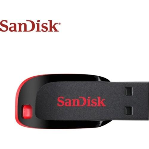 SanDisk CZ50 USB Pen Drive 8GB 16GB 32GB 64GB 128GB USB Flash Drive High Quality Memory Stick USB 2.0 Pen Drive