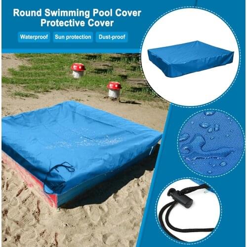 Swimming Pool Waterproof Rain Cloth Dust Cover Swimming Pool Cushion Cloth Round Swimming Pool Cover Cloth