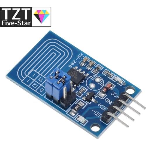 TZT Smart Electronics Capacitive touch dimmer Constant pressure stepless dimming PWM control panel type LED dimmer switch module