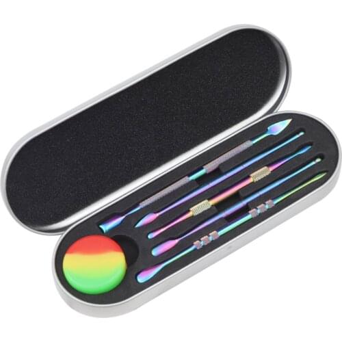 1Set Shisha Hookah Set Cleaning Oil Spoon Fork Stainless Steel Smoking Tobacco Pipe Cachimba Nargile Cigarette Accessories