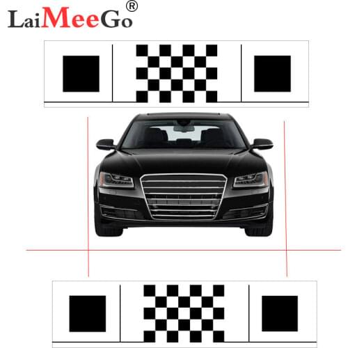 4.4*1.2M/1.6*1.2M 2D Car Camera Correction Calibration Cloth for 360 Degree Surround Bird View Panoramic DVR System