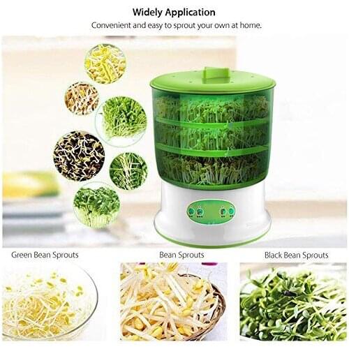 Automatic Sprouter Machine Bean Sprouts Growing Machine Large-capacity Sprouting Seedling Machines D1