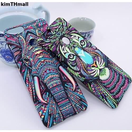 Case For Huawei P Smart Cover ultra thin Animal frosted night glow Hard case For Huawei P Smart FIG-L21 FIG-LX1 case kimTHmall